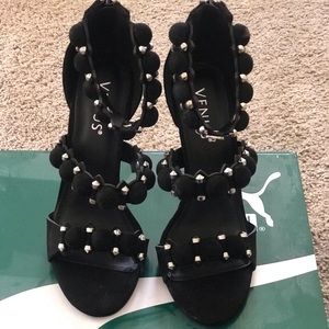 Black heels